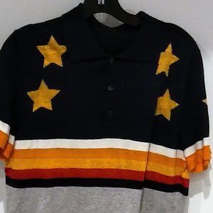 Authentic Men's Medium Just Cavalli RARE Soft Runway Polo